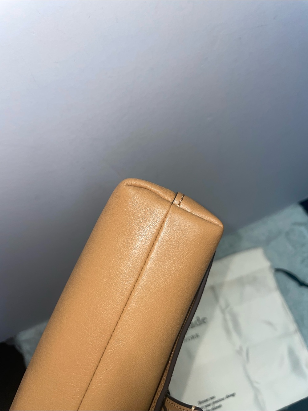 NWT Kate Spade Small ‘Loop’ Suede Shoulder Bag - Picture 9 of 15